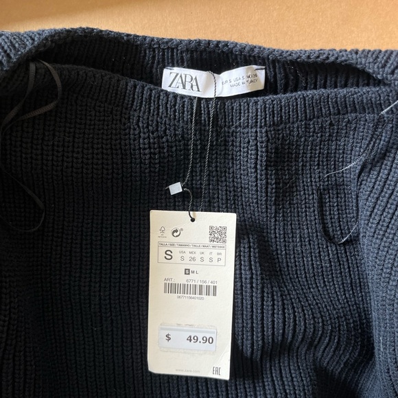 Structured zara knit sweater - Picture 4 of 5